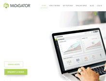Tablet Screenshot of midigator.com